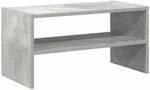 vidaXL Schuhregal Stapelbar Betongrau 60x30x30,5 cm 858863