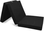 Beautissu Campix Klappmatratze 195x80x10cm Schwarz