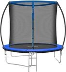 Tectake Trampolin Jumpy &Oslash; 244 cm Gs Zertifiziert Mit Sicherheitsnetz 260 x 260 x