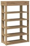 vidaXL Schuhregal Artisan-Eiche 60x30x98 cm Holzwerkstoff 859931