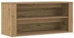 vidaXL Schuhbank Artisan-Eiche 100x35x45 cm Holzwerkstoff 857090