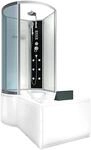 AcquaVapore Kombination Badewanne Dusche K50-R01-EC Duschtempel 100x170