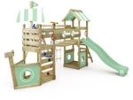 Wickey Spielturm StormFlyer mit Rutsche Pastellgr&uuml;n