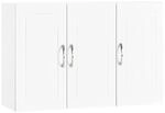 SoBuy H&auml;ngeschrank Badezimmerschrank mit Verstellbarem Regal 90x60x30cm Wei&szlig;