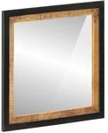 vidaXL Badspiegel 55x1x60 cm Glas und Massivholz Mango
