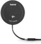 Hama Kabelloses Qi2-Ladeger&auml;t induktives Ladepad Schnellladen 15 W Schwarz