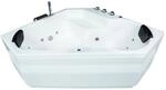 Basera&reg; Indoor Eck-Whirlpool Badewanne Capri Premium 145 x 145 cm
