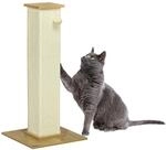 PawHut Kratzbaum 80 cm mit Spielball Kratzs&auml;ule aus Sisalseil