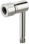 Topeak Ventiladapter Pressure Rite 90&deg; Silber