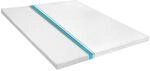 vidaXL Matratzenauflage 180 x 200 cm Kaltschaum Ei-Profil 6 cm 282774