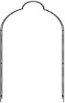 vidaXL Rosenbogen Schwarz 150 x 34 x 240 cm Eisen