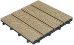 Home Deluxe WPC-Klickfliesen Bavaro Premium Teak 1 m&sup2;
