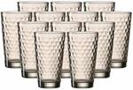 Ritzenhoff & Breker Favo Longdrinkgl&auml;ser 400 ml 12er Set braun