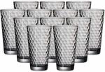 Ritzenhoff & Breker Favo Longdrinkgl&auml;ser 400 ml 12er Set grau