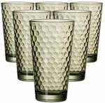 Ritzenhoff & Breker Favo Longdrinkgl&auml;ser 400 ml 6er Set oliv