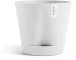 Ecopots Pflanztopf Venice 2 Wei&szlig; 40 cm x 35 cm