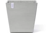 Ecopots Pflanztopf Rotterdam Rollen Wei&szlig;grau 49,7 cm x 50 cm