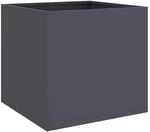 vidaXL Pflanzk&uuml;bel Anthrazit 42x40x39 cm Stahl 841551