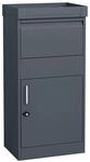 Westmann Paketbox Piet aus Stahl 50 cm x 37 cm x 105 cm Anthrazit