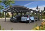 Skan Holz Bogendach-Carport Franken 635 cm x 969 Schiefergrau