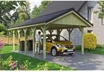 Satteldach-Carport Wallgau 430 x 750 cm Dachlattung