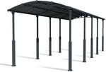 Canopia Carport Arcadia Alpine 10600 Anthrazit 360 cm x 1100 cm