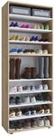 VCM Schuhschrank Lona Sonoma-Eiche