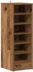 vidaXL Schuhschrank Altholz-Optik 32x35x92 cm Holzwerkstoff 856714