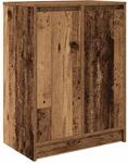 vidaXL Schuhschrank Altholz-Optik 57x34x76 cm Holzwerkstoff 861875