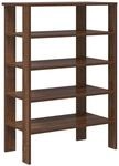 vidaXL Schuhregal Braun Eichen-Optik 61x32x87,5 cm Holzwerkstoff 859857