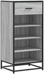vidaXL Schuhregal Grau Sonoma 48x38x97,5 cm Holzwerkstoff 849212