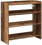vidaXL Schuhregal Altholz-Optik 60x25x62 cm Holzwerkstoff 859894