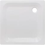 Sanicomfort Stahl Duschwanne 90 cm x 90 cm x 2,5 cm Wei&szlig;