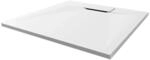 Breuer Duschwanne Extraflach LiteLine Quadrat 80 cm x 80 cm Wei&szlig;