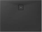 Breuer Duschwanne Modern Line Steinoptik Rechteck 120 cm x 90 cm Anthrazit