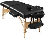 Tectake 2 Zonen Massageliege Set Suman Breite 59 cm Polsterung 7 5 cm Inklusive
