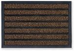 Astra Fu&szlig;matte Scraper Line ca. 40 cm x 60 cm Braun