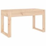 vidaXL Gartenbank 80x38x45 cm Massivholz Kiefer