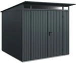 H&ouml;rmann Ger&auml;tehaus Trend mit Pultdach Typ 2 RAL7016 Anthrazitgrau Doppelt&uuml;r
