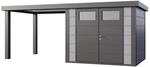 Ger&auml;tehaus Classico 2724 mit Offene Lounge L Links 552 cm x 238 cm Hellgrau