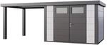 Ger&auml;tehaus Classico 3024 mit Offene Lounge L Links 582 cm x 238 cm Wei&szlig;