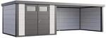 Ger&auml;tehaus Classico 3030 mit Lounge XL Rechts 762 cm x 238 cm Wei&szlig;