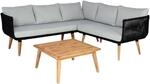 MCW Garten-Garnitur L30 2er-Set Polster Hellgrau