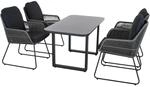 Siena Garden Dining Sessel Kansas 69 cm x 60 cm x 85,5 cm Grau