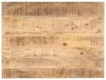 vidaXL Tischplatte Massivholz Mango 25-27 mm 90x60 cm 286023