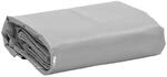 vidaXL Abdeckplane Grau 4x4 m 650 g/m&sup2; 156112