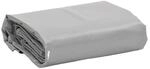 vidaXL Abdeckplane Grau 3x3 m 650 g/m&sup2; 156108