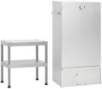 vidaXL R&auml;ucherofen mit Tisch Verzinkter Stahl 3187618