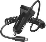 Hama Auto-Ladeger&auml;t mit USB-C-Anschluss 12 W 1 m Schwarz
