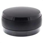 Wagner Bodent&uuml;rstopper Kleben Black Deluxe &Oslash; 45 mm x 25 mm Schwarz